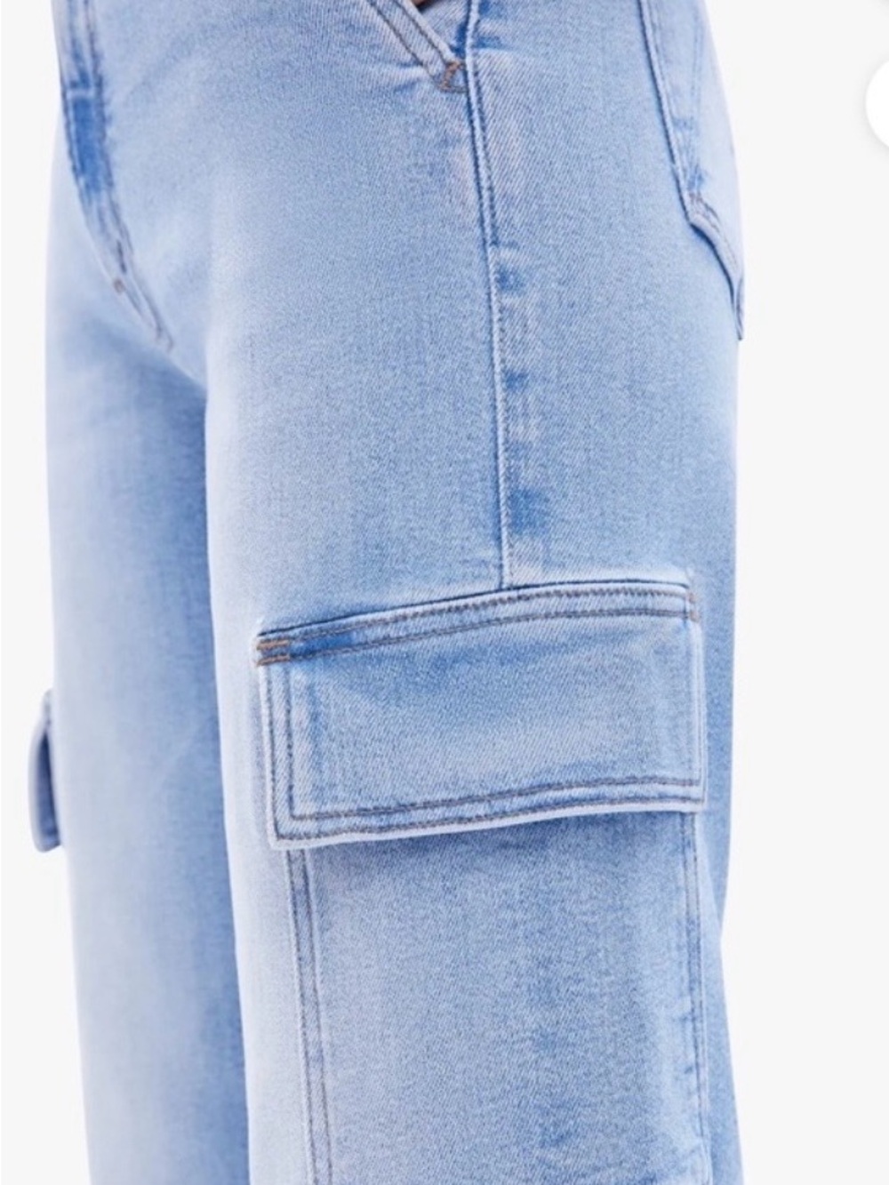 MOTHER The Straight Up Rambler cargo ankle jeans size 28 - Picture 2 of 8